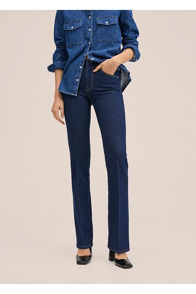 MANGO Woman Skinny Flare Jean