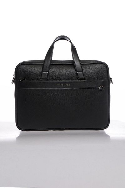 Pierre Cardin Servietă pentru bărbați neagră PC001168