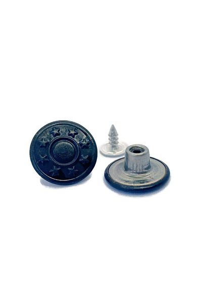 BERRİN AKSESUAR 17mm Jeans Trousers Button - 10 Pcs