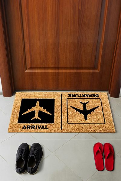 Mega Reyon Digital Printed Modern Decorative Jute Door Mat