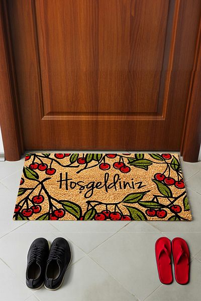 Mega Reyon Digital Printed Modern Decorative Jute Door Mat