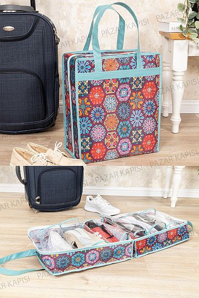 Pazar Kapısı Authentic Travel Bag - Storage Organizer, Travel Type Shoes