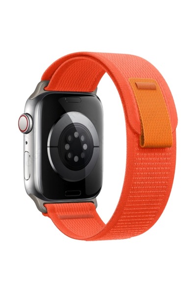 Techmaster Apple Watch 5 6 7 8 9 Ultra 42mm 44mm 45mm Uyumlu Trail Loop Kordon