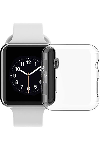 Techmaster Apple Watch 4 5 6 44 Mm Silikon Kapak Kılıf Ekran Koruyucu