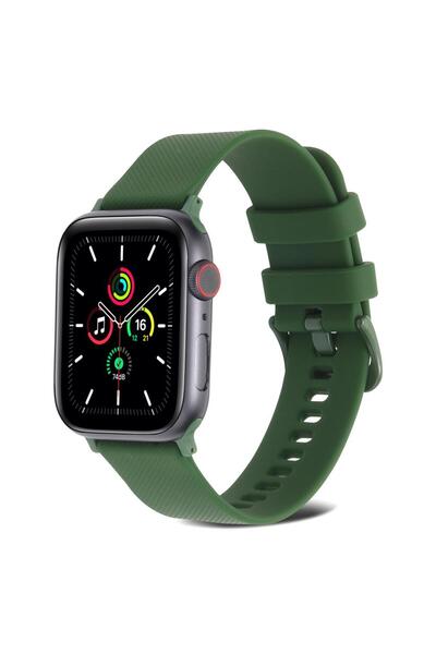 Techmaster Apple Watch 5 6 7 8 9 Ultra 42 44 45mm Uyumlu Point Silikon Kordon