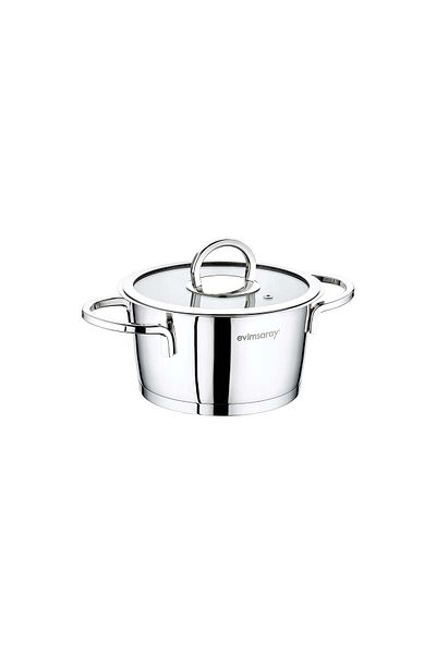 Evimsaray Elite 8 Piece Cookware Set Simple