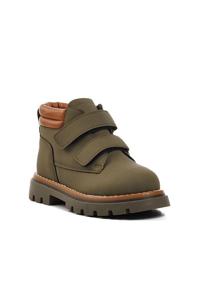 AYAKMOD Детски ботуши Ctaye-p Khaki-taba Fleece Inside