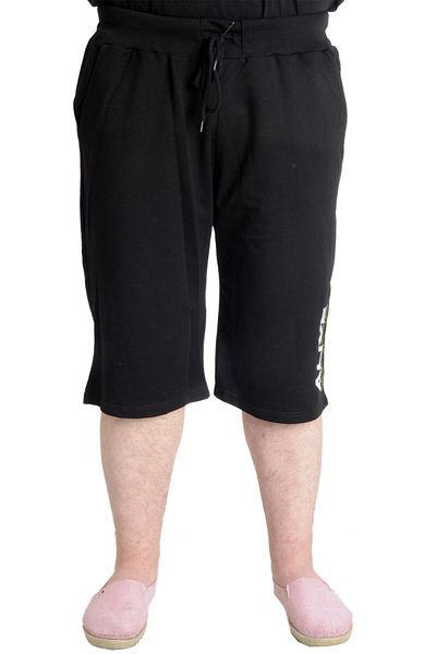 ModeXL Capri Alive pentru bărbați Mode Xl mărime mare 23509 negru
