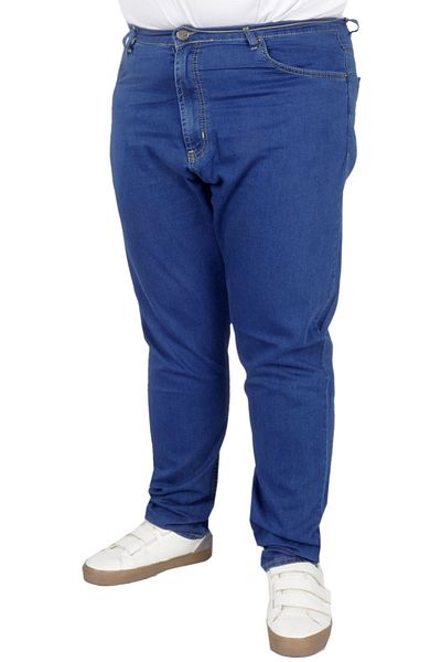 ModeXL Mode Xl Ανδρικό τζιν μεγάλου μεγέθους Focus 22904 Μπλε