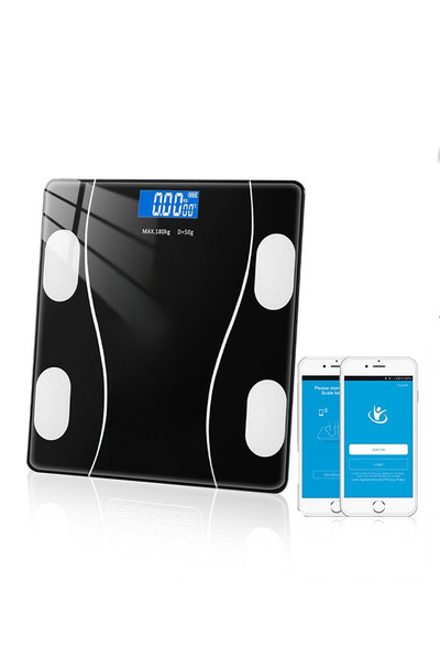 Soillium Dijital Baskül Tartı Akıllı Elektronik Yağ Su Kas Vücut Kitle Endeks...
