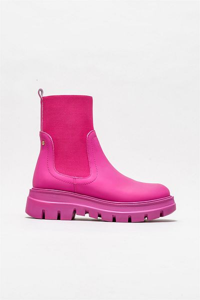 Elle Shoes Women's Daily Fuchsia Flat Boots