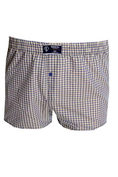 ModeXL Mode Xl Ανδρικό μοτίβο μπόξερ Poplin 6348 Πλακάκι