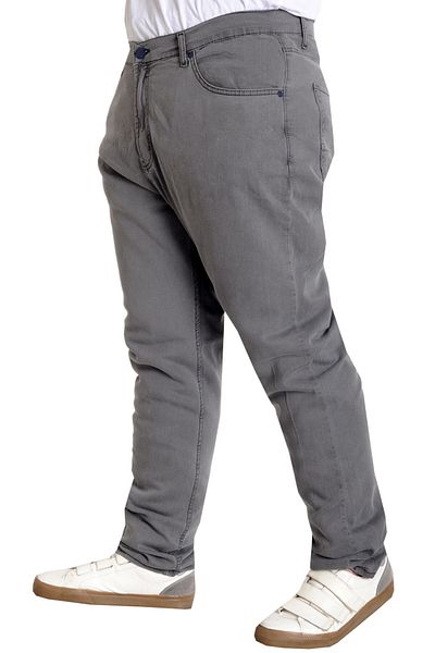 ModeXL Mode Xl Men's Jeans Trousers Classic Focus 23921 Gray