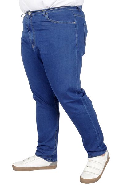 ModeXL Mode Xl Ανδρικό τζιν μεγάλου μεγέθους Focus 22904 Μπλε