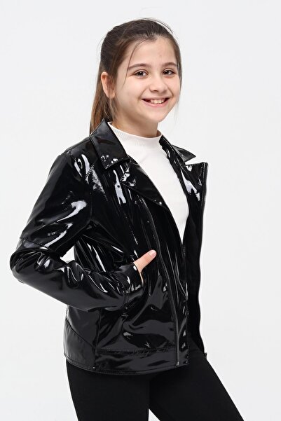 Benittokids Girl's Leather Jacket 51262