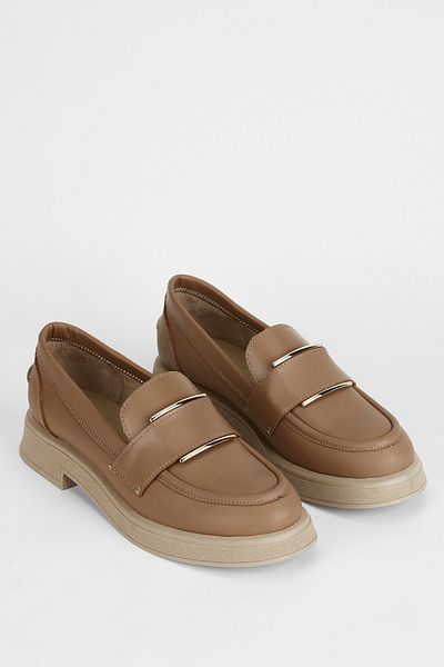 Tamer Tanca Women's Genuine Leather Loafer Shoes 77526733105 Bn Ayk Sk23/24