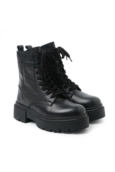 John May Women's Boots Rd-5686 John May Floater Black