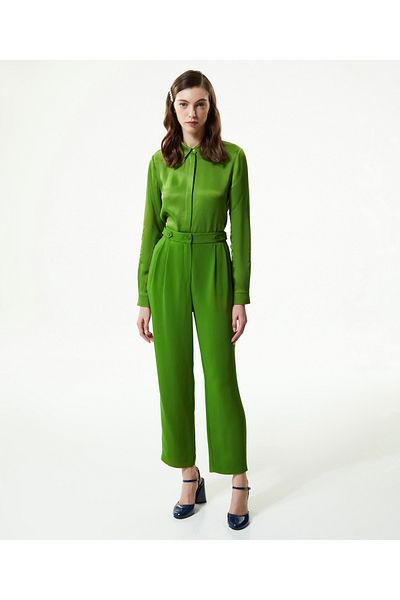 Machka Relaxed Cut Crepe Trousers