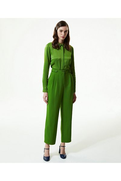 Machka Relaxed Cut Crepe Trousers