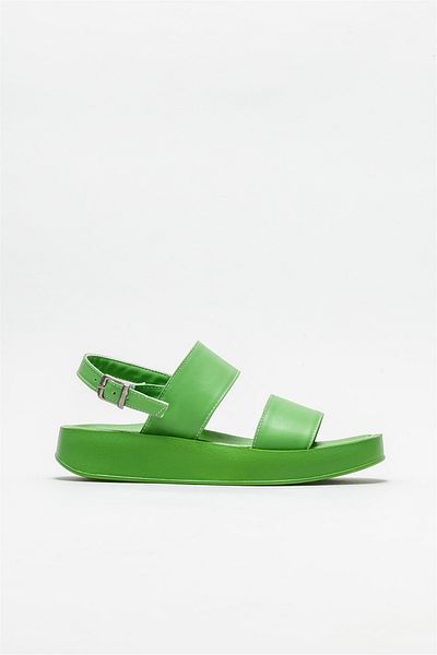 Elle Shoes Green Women's Sports Sandals