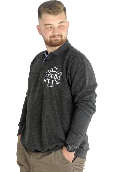 ModeXL Ανδρικό φούτερ Polo - Mode XL, Thessaloniki 83 22443 Antramelange