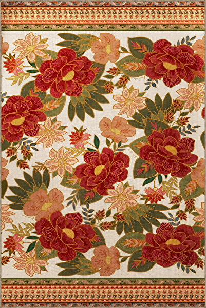 Rugs Modern Halı Covor decorativ modern creativ cu model de trandafiri și fru...