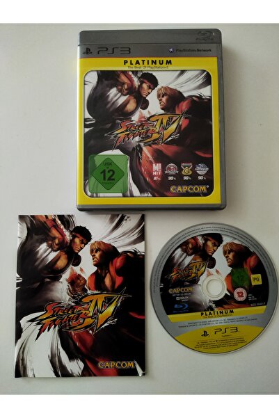 CAPCOM PS3 OYUNU - STREET FİGHTER 4 - PLATİNUM SERİSİ
