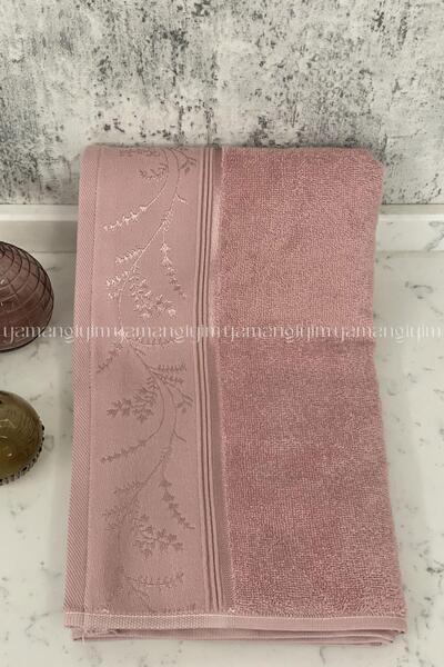 Özdilek Ditsy Рушник для обличчя 6 штук - антрацит - рожевий - кремовий