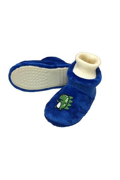 Esco Sesa Blue Dino- Papuci pentru baieti- Talpa anti-alunecare