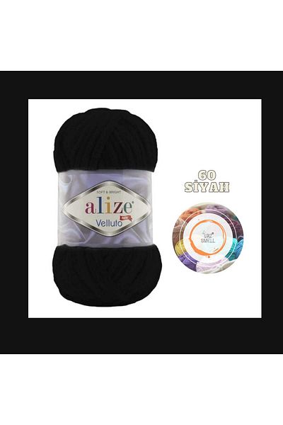 Alize Velluto Velvet Hand Knitting Thread Cardigan, Booties, Blanket, Scarf Knitting Thread (Single) 100gr68 m