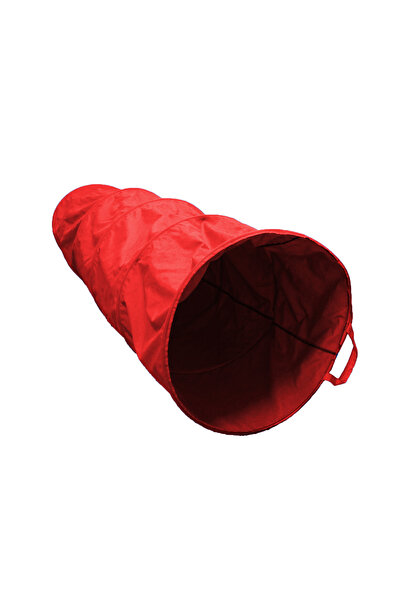 Derin Marketim Kumaş Akordion Tünel Kırmızı