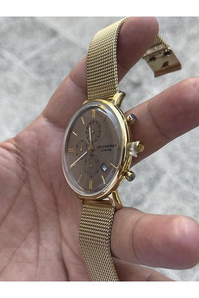 Lee Cooper Mesh Steel Cord Men's Wristwatch Lcr.lmg.07315.160