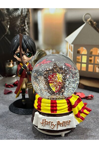 BENT Haryy Potter Kar Küresi ve Harry Potter Süpürgeli Figür Set