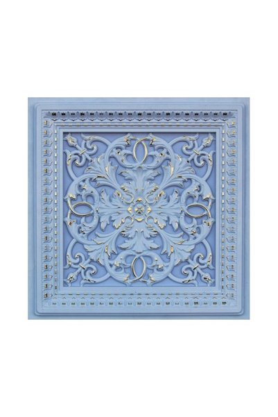DECOGOLD Avangrad Tavan Ve Duvar Paneli 60x60 Beyaz Altın