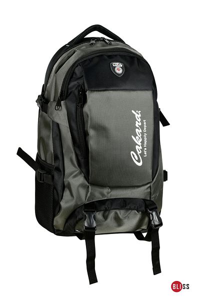 Bliss Unisex Multifunctional 40 Liter Water Resistant Outdoor Mountaineer Travel Gray Backpack