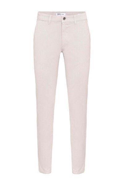 SÜVARİ Slim Kalıp Armürlü Pantolon