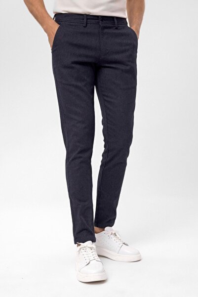 SÜVARİ Slim Kalıp Armürlü Pantolon