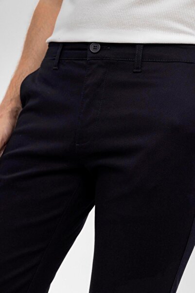SÜVARİ Slim Kalıp Armürlü Pantolon