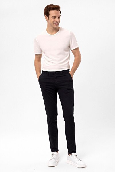 SÜVARİ Slim Kalıp Armürlü Pantolon