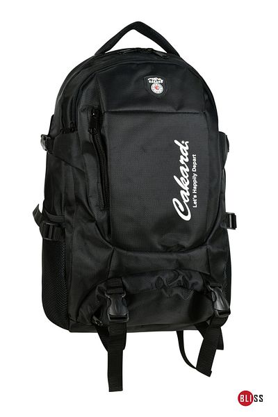 Bliss Unisex Multifunctional 40 Liter Water Resistant Outdoor Mountaineer Travel Black Backpack