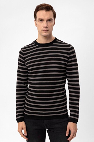 SÜVARİ O Yaka Regular Kalıp Armürlü Triko