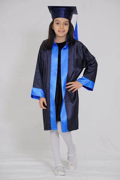 Mezuniyetshop Kep Cubbe Graduation Kindergarten Navy Blue