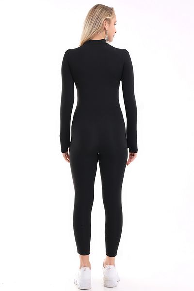 Gugus Women's Long Lycra Long Leggings Jumpsuit - Sports & Casual Jumpsuit