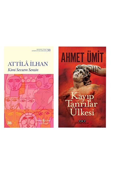 TÜRKİYE İŞ BANKASI KÜLTÜR YAYINLARI Kimi Sevsem Sensin - Attila İlhan - Kayıp...