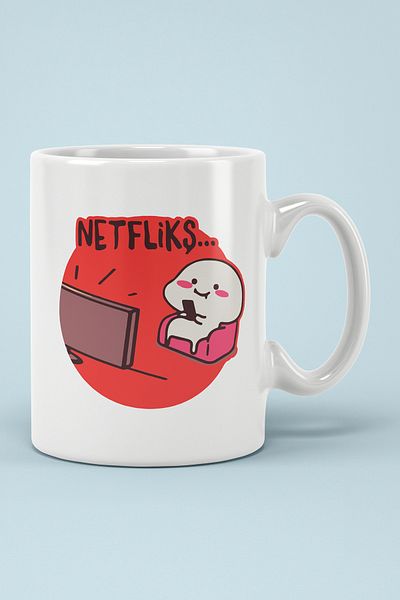 OYART&DESIGN كوب كوب مطبوع من Netflikş