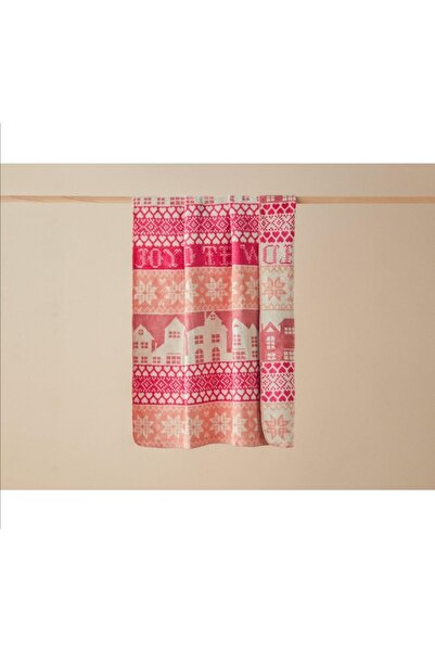 English Home Joyful World Ακρυλική Κουβέρτα Τηλεόρασης 130x170 εκ. Ροζ