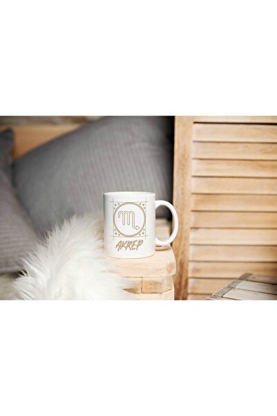 Veintitres كوب مطبوع بتصميم برج العقرب - كوب بطبعة برج