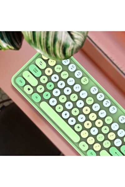 fortrek Kablosuz Klavye Ve Mouse Fare Set 104 Tuşlu Pc Notebook laptop Uyumlu ZN3438