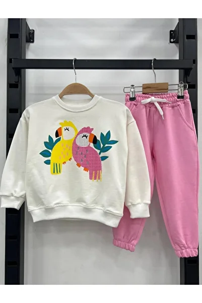 Zehrace cute parrot children's bottom set
