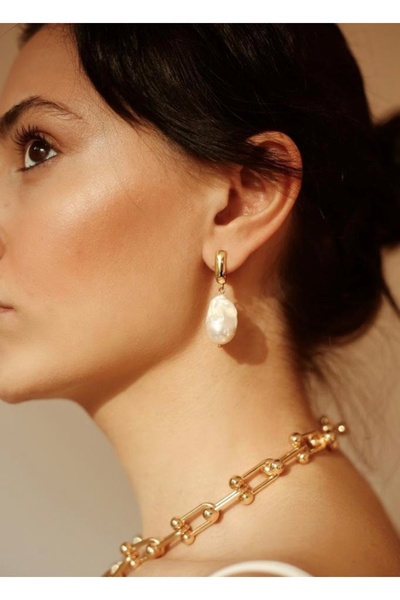 dalyatelıer Barok İnci Küpe